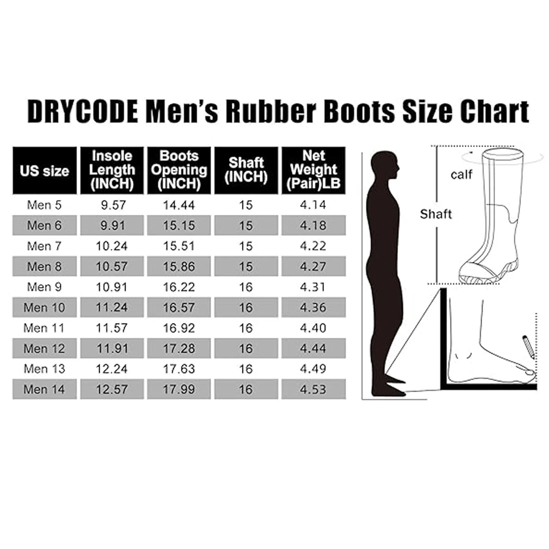 Workwear Non Slip And Durable Rain Boots 3