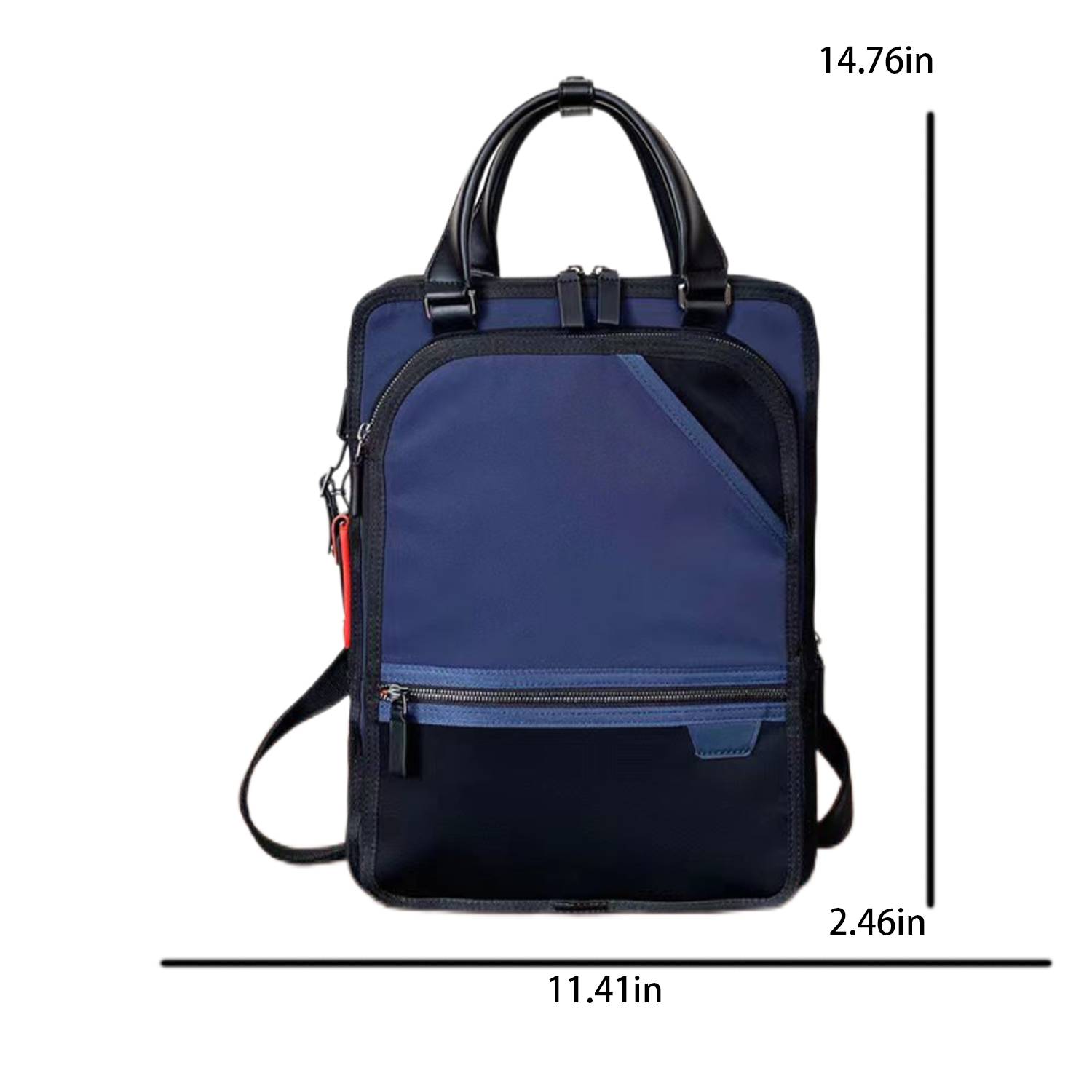Multi Functional Commuting Nylon Slim Backpack 3