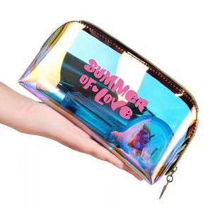 TPU Holographic Laser Makeup Bag