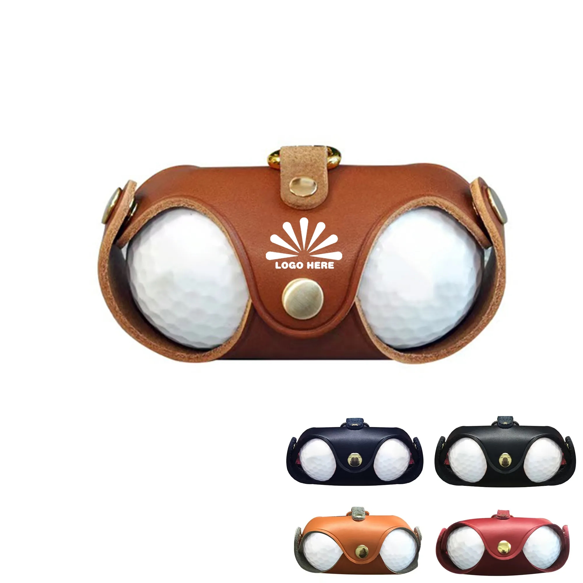 New Leather Golf Bag With Customizable Logo 3