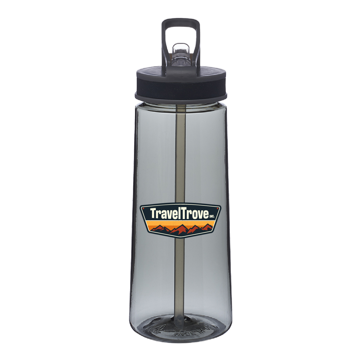 22 oz. Jog Sports Water Bottle (Full Color Imprint) 9