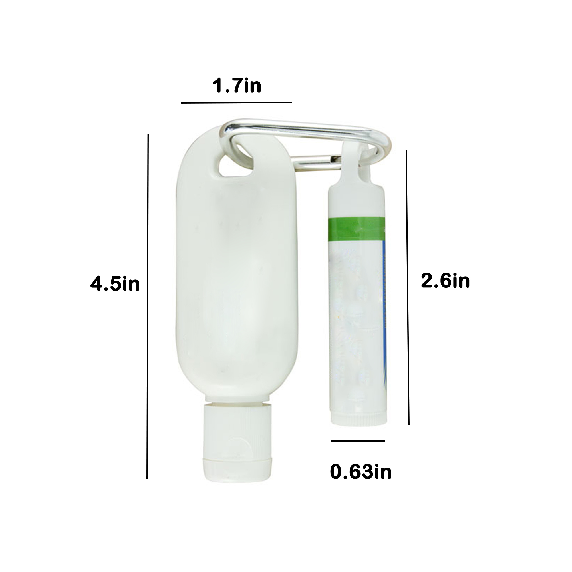 Outdoor Sun Care Kit with Lip Balm and Carabiner 5