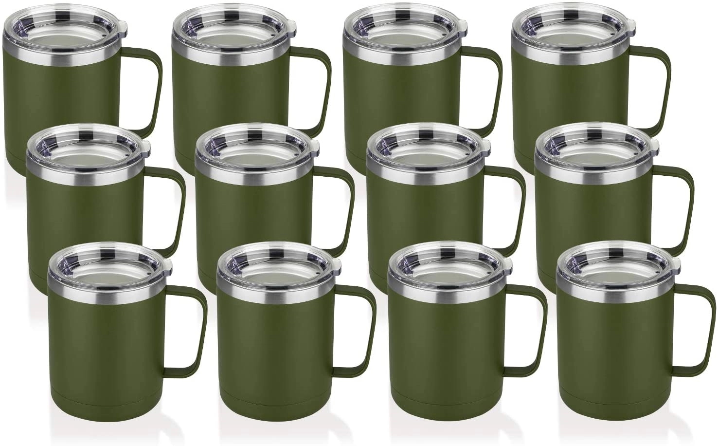 Stainless Steel Camping Mug, 12 oz. 15