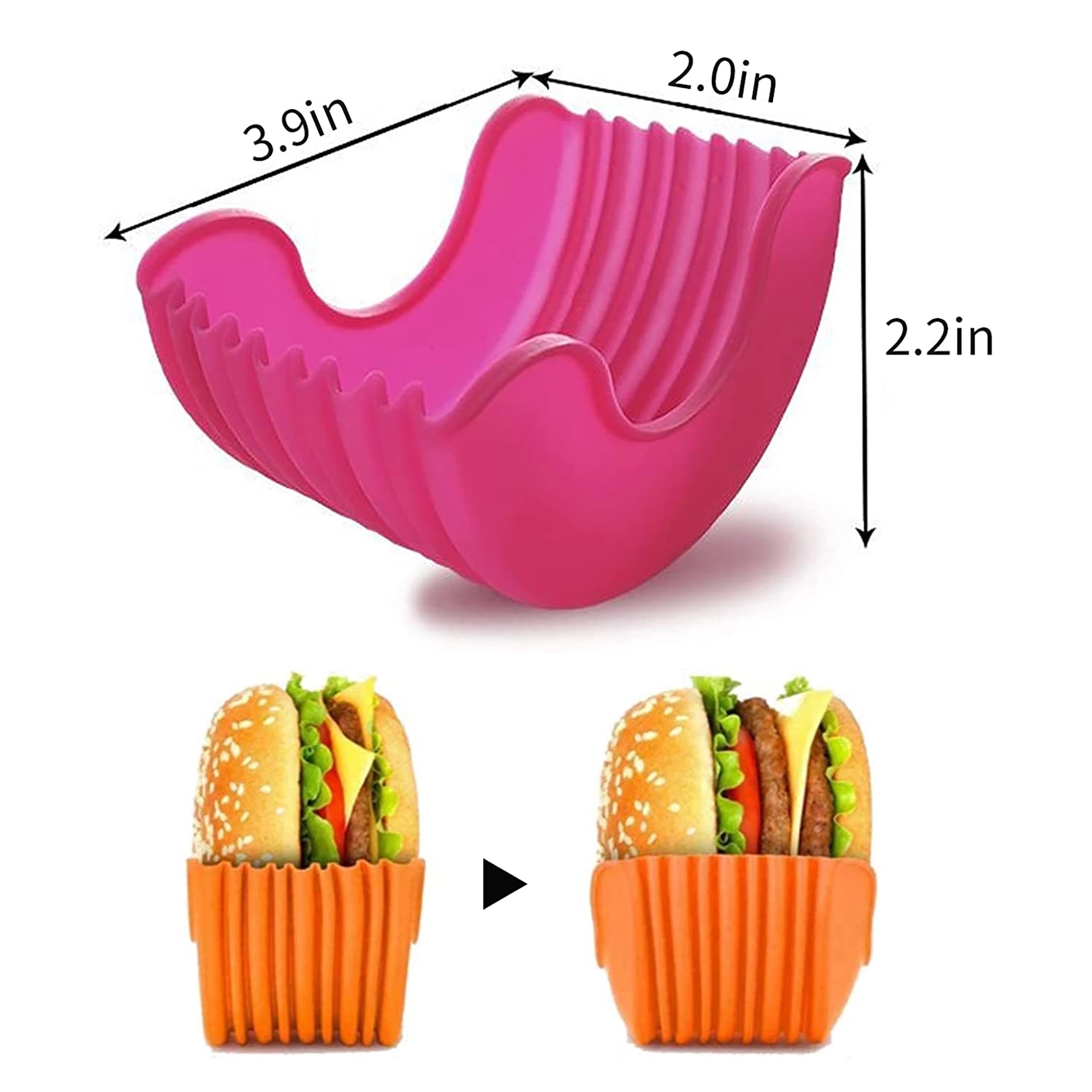 Silicone Burger Fixed Box 4