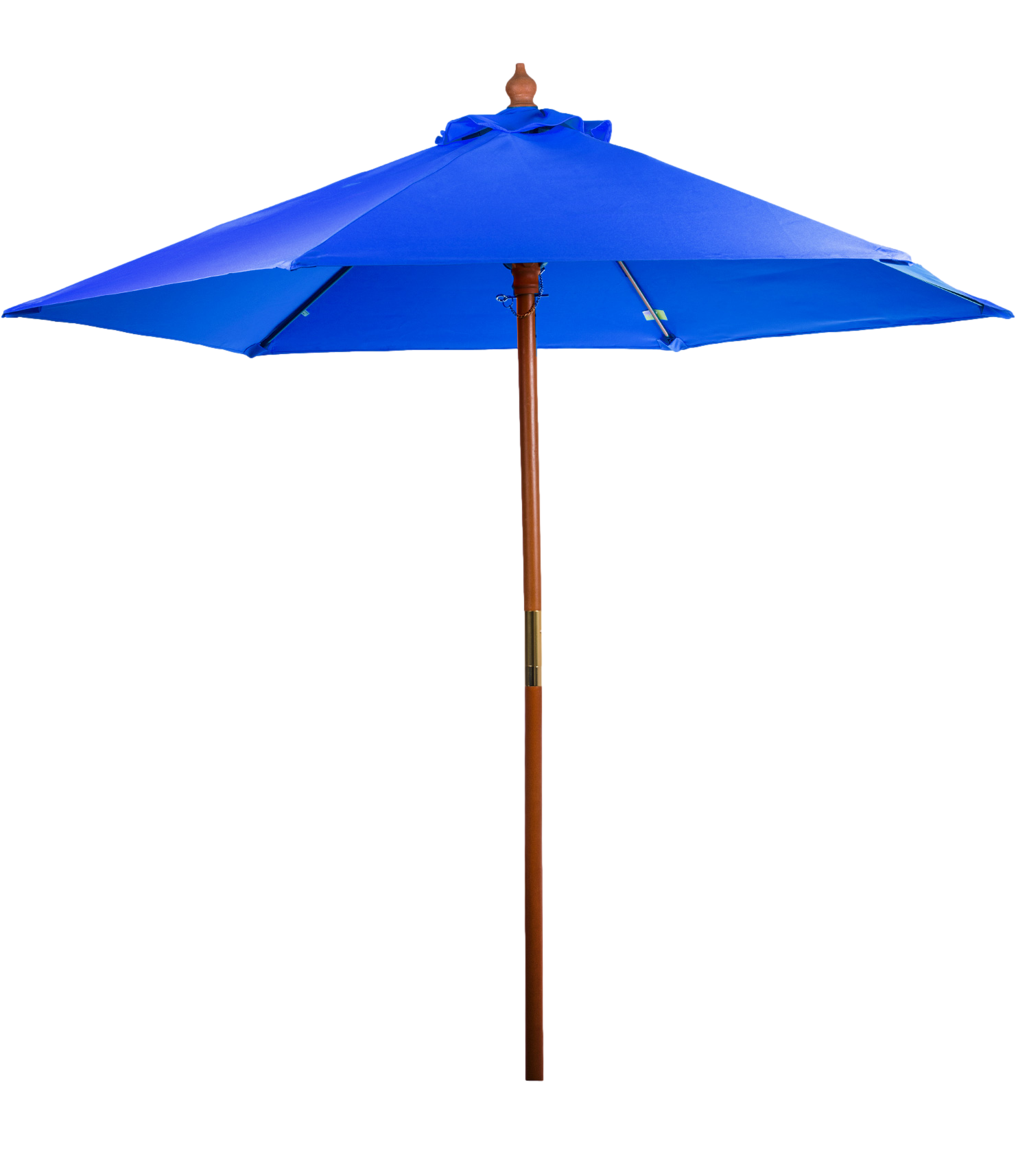 7' FSC Wooden Market Umbrella