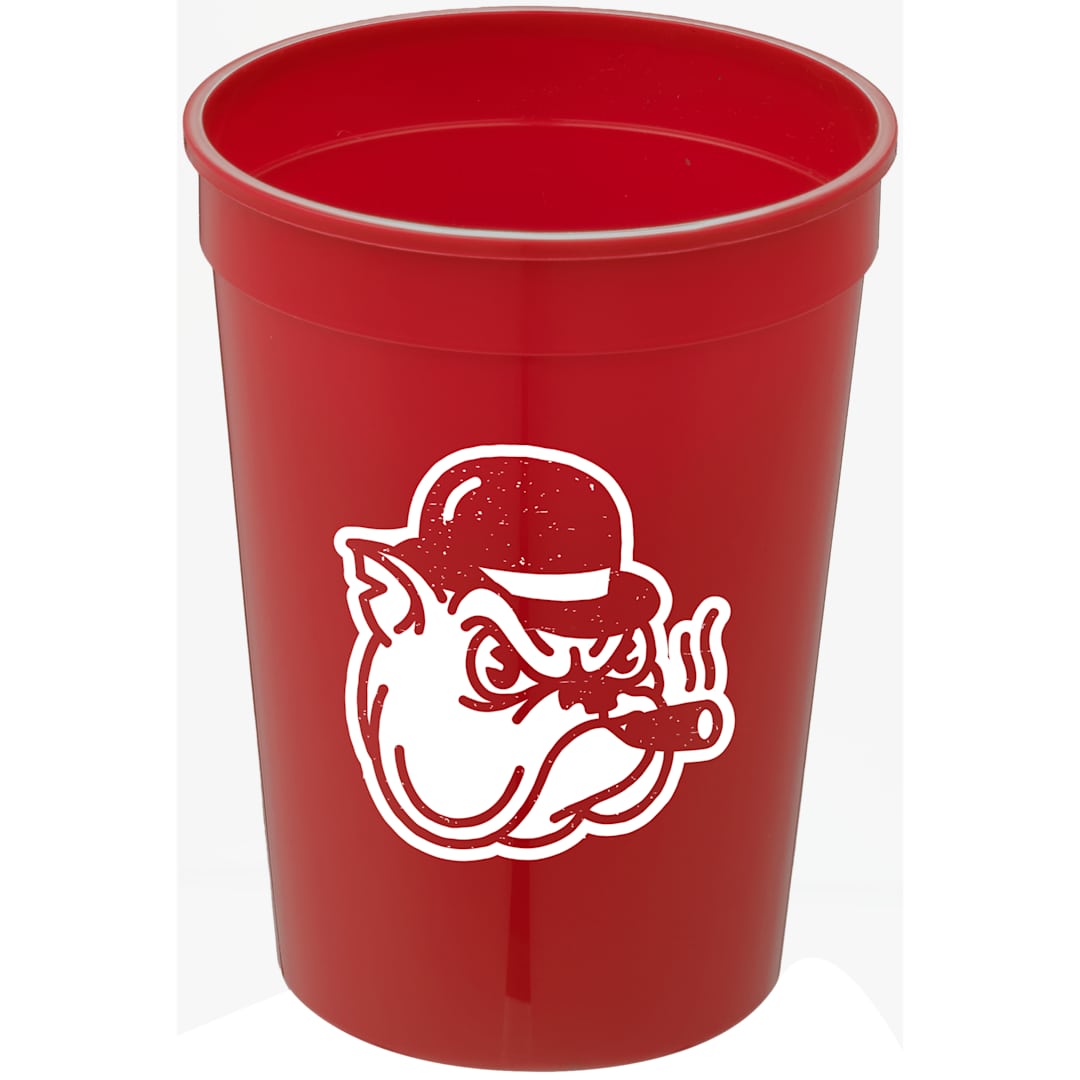 Solid 12oz Stadium Cup 40