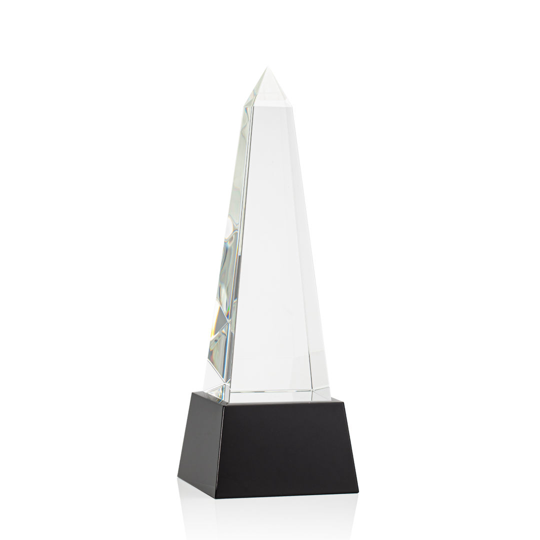 Master Obelisk VividPrint™ Award on Base - Black 2