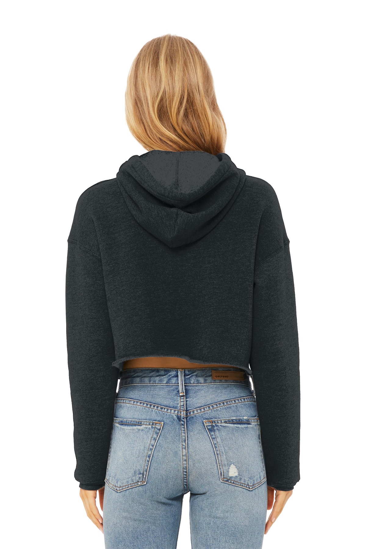 BELLA+CANVAS Women's Sponge Fleece Cropped Fleece Hoodie. BC7502 22