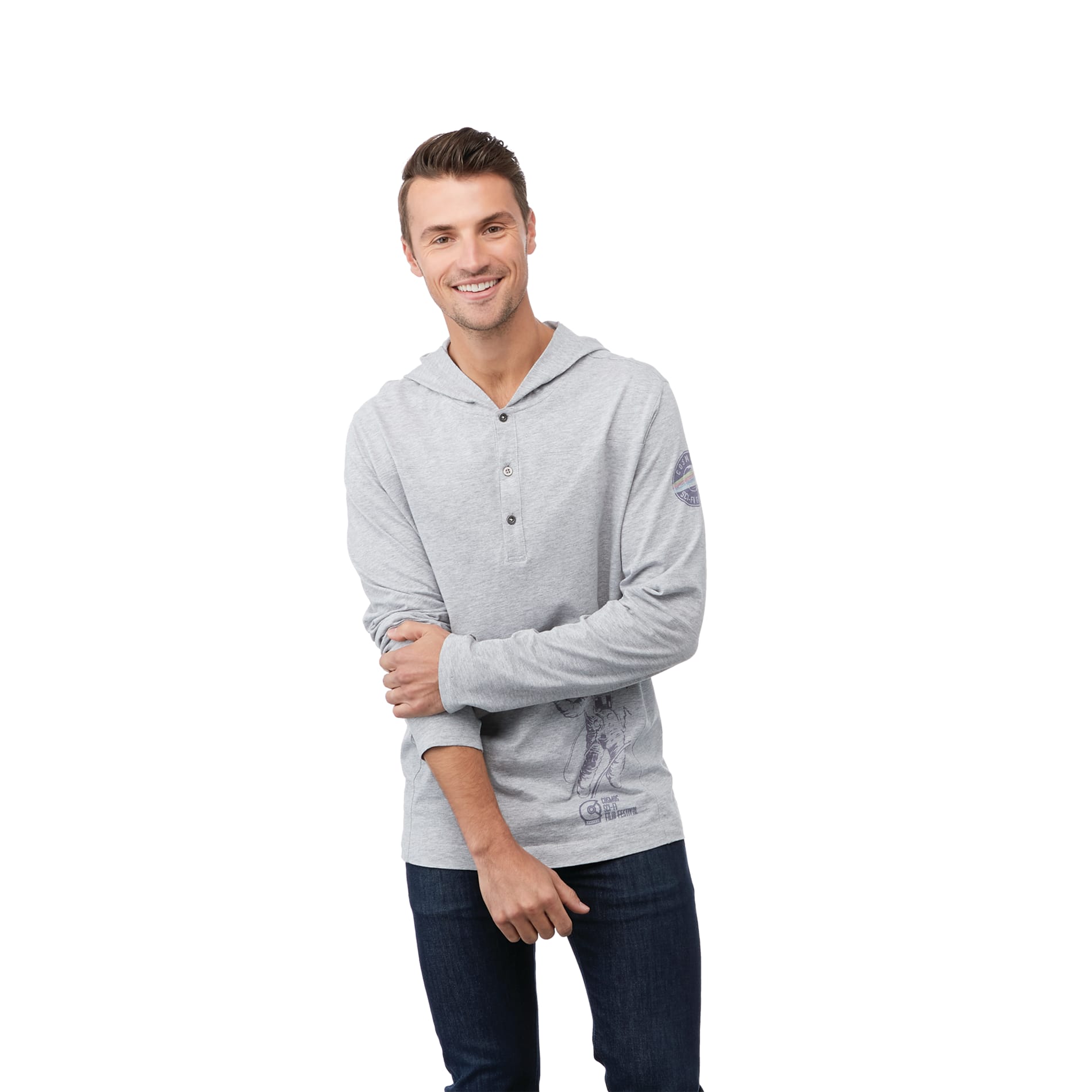 Mens ASHLAND Knit Hoody 28