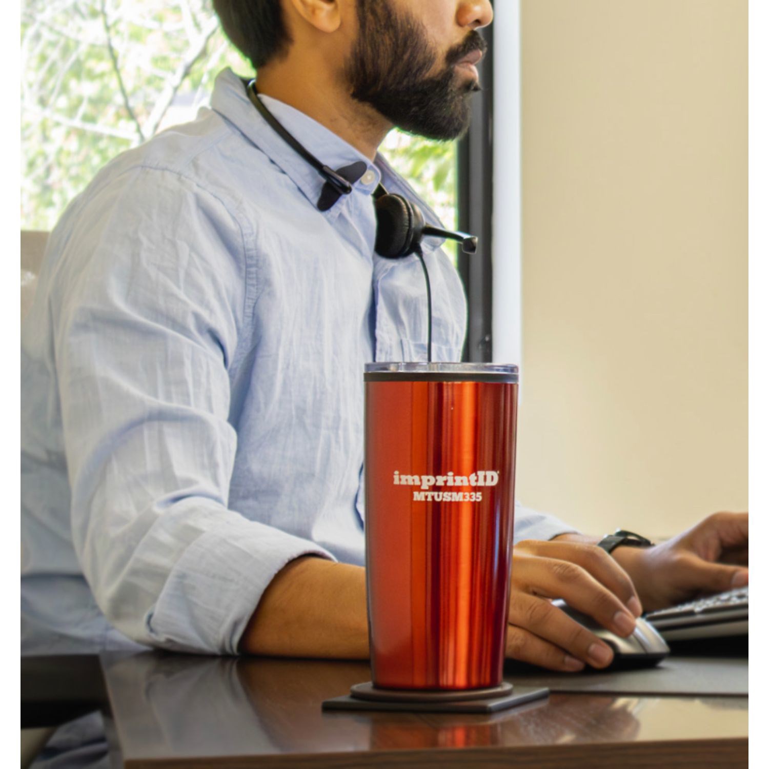 20 oz Stainless Steel Insulated Tumbler w/ Custom Imprint 4