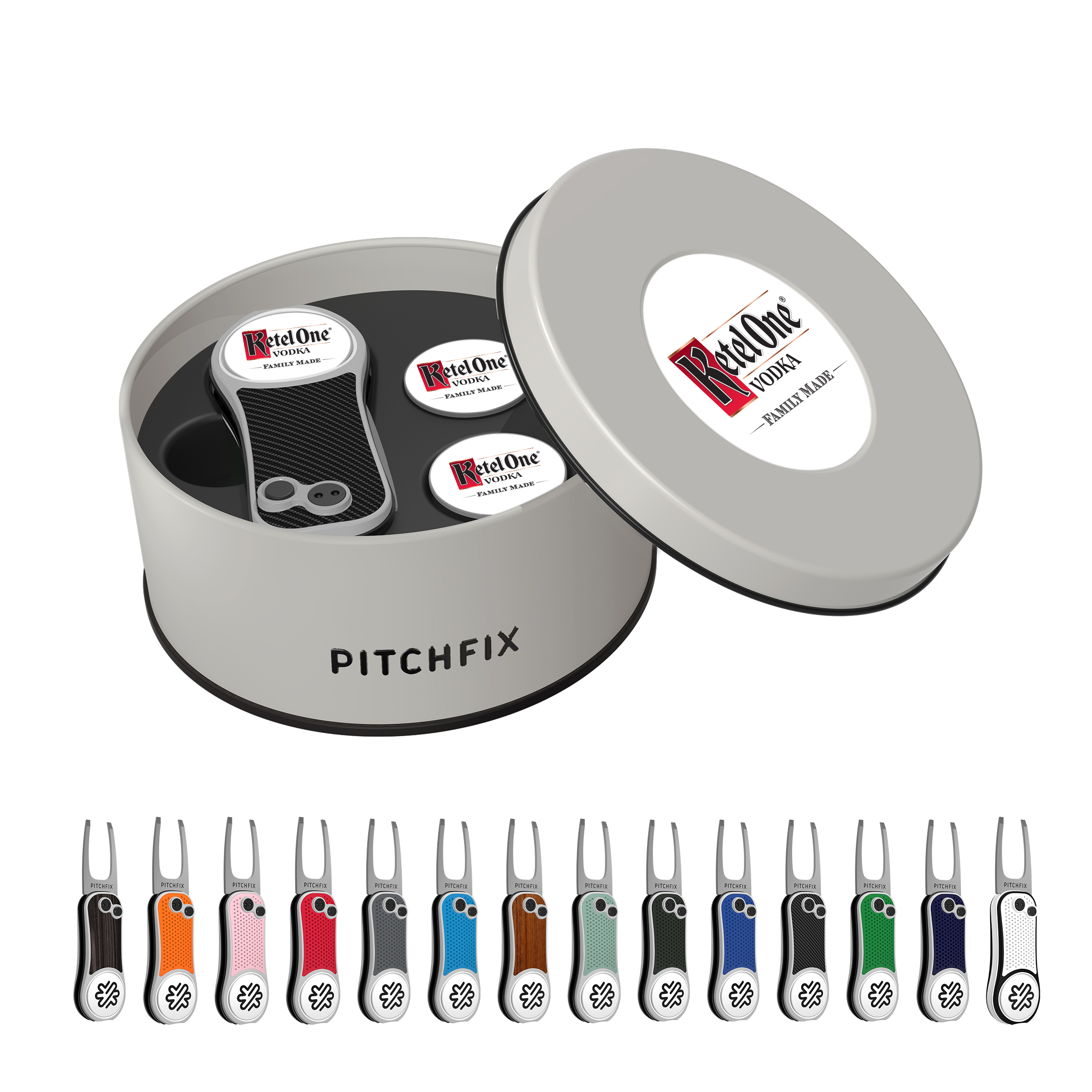 Pitchfix Hybrid Golf Divot Tool Deluxe Gift Set 1