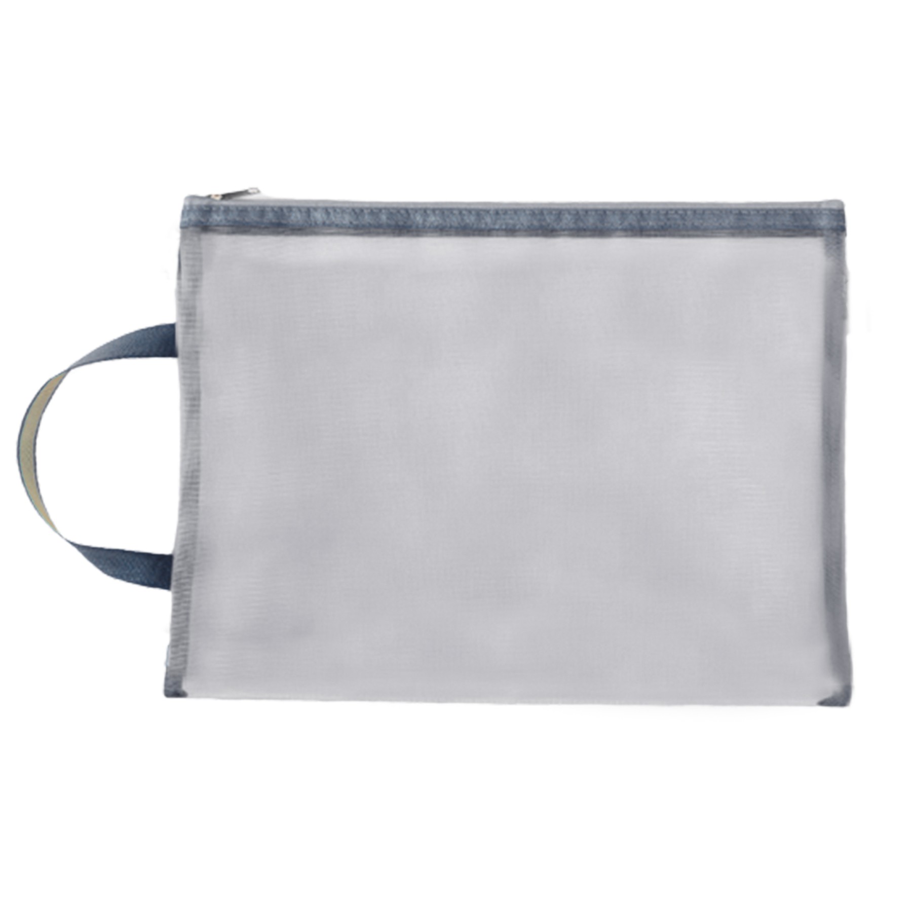 A4 Portable Zipper Mesh File Pouch 6