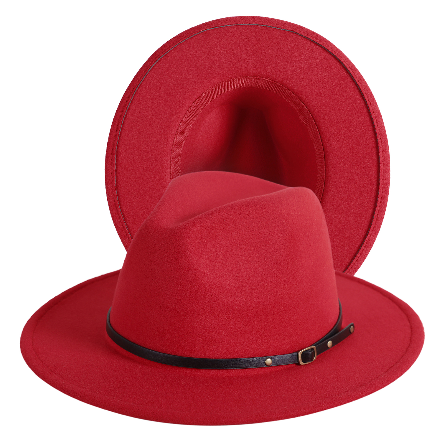 Fedora Hat w/Thin Belt Band 9