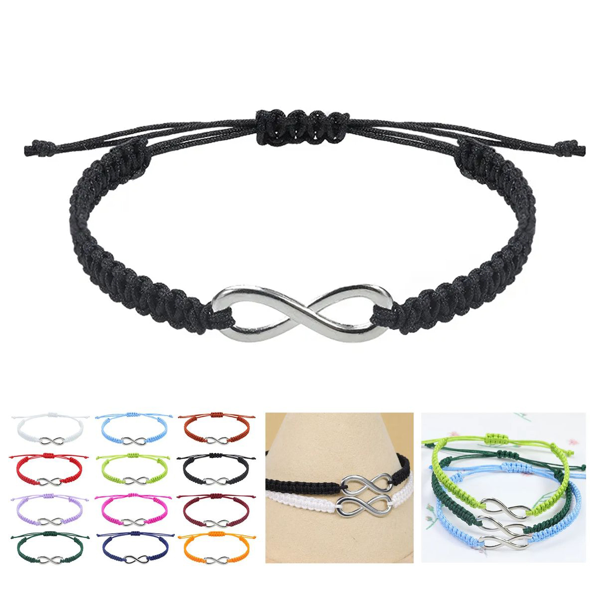 Custom Engraved Woven Bracelet for Promotions 2