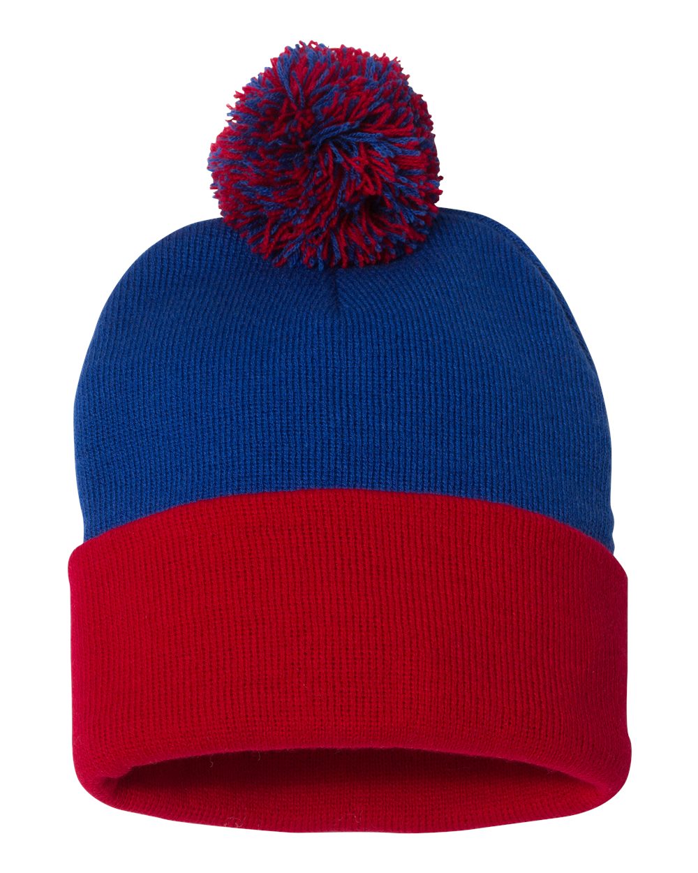 12" Pom-Pom Cuffed Beanie - SP15 68