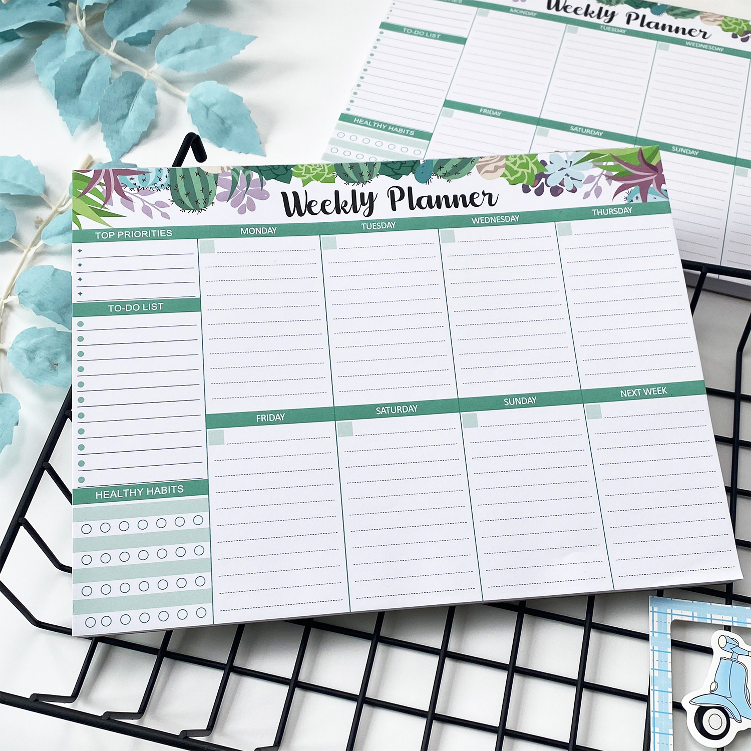 Custom Monthly Weekly Daily Desk Pad 1