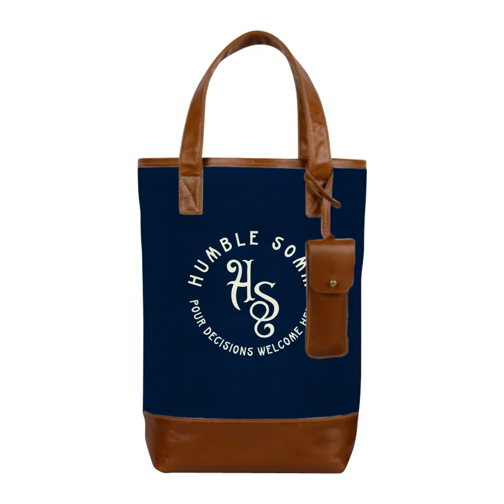 Elegant Nylon Wine Tote 2