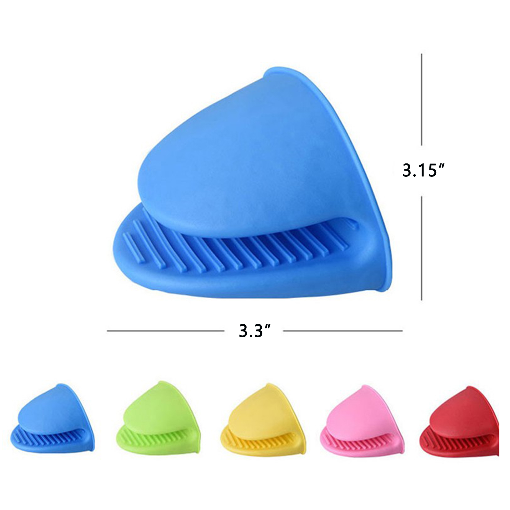 Insulated Silicone Oven Mitt Home Kitchen 6