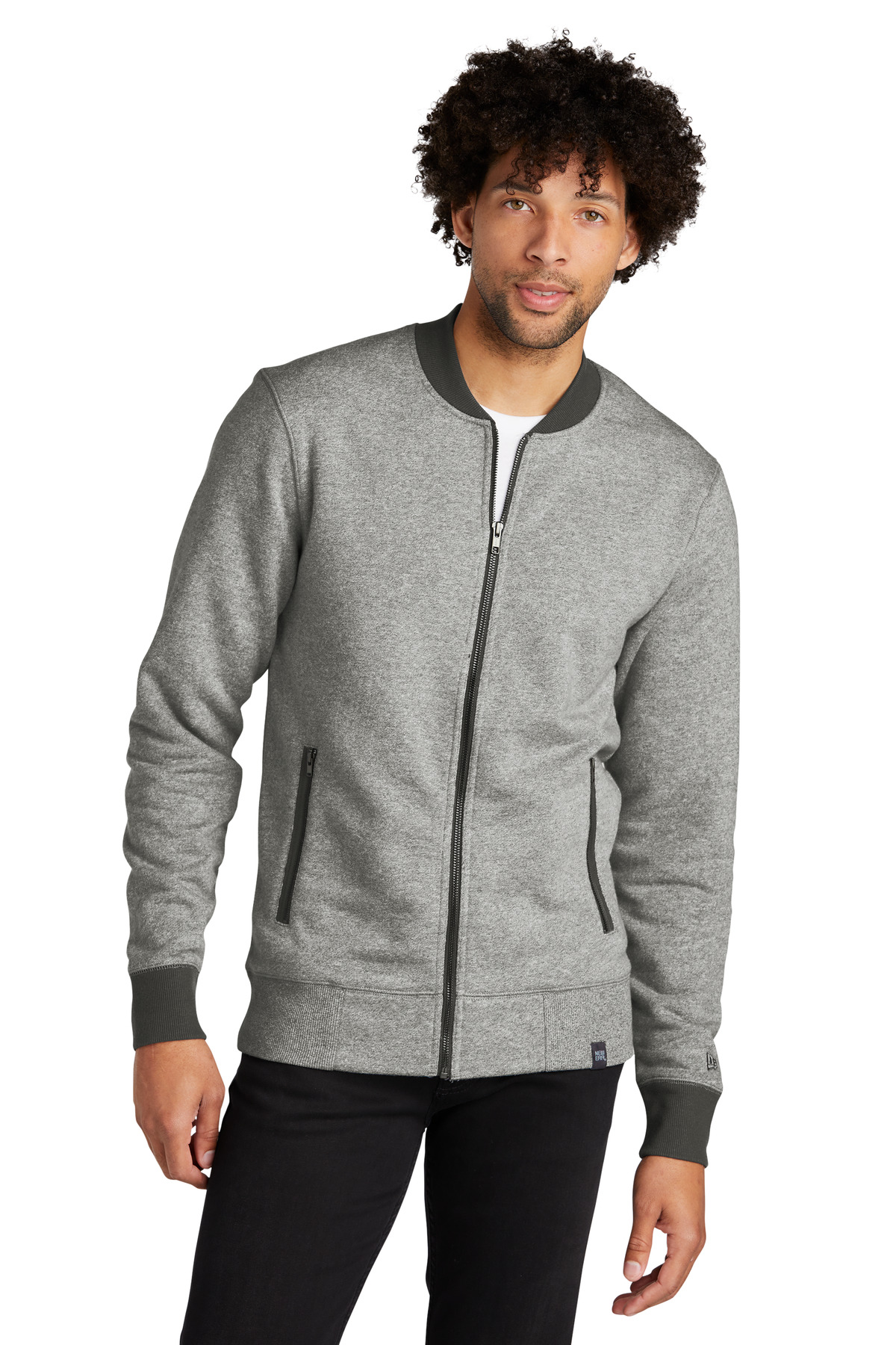 New Era French Terry Baseball Full-Zip. NEA503 20