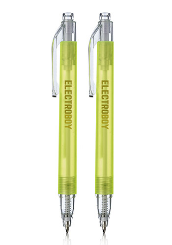 Pompano Translucent Plastic Pens
