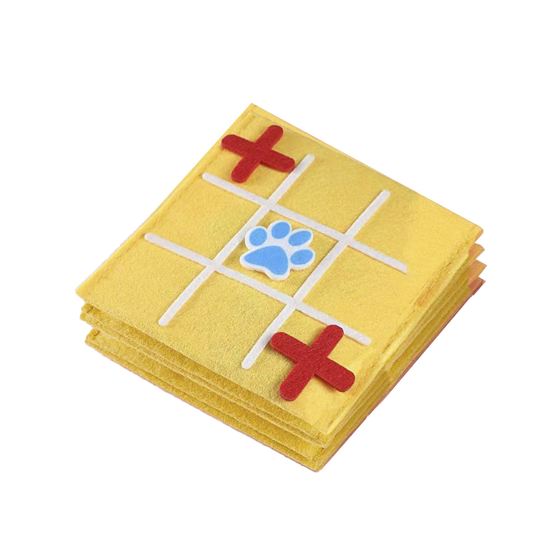 Mini Nine Square Checkerboard Felt Board Game 2