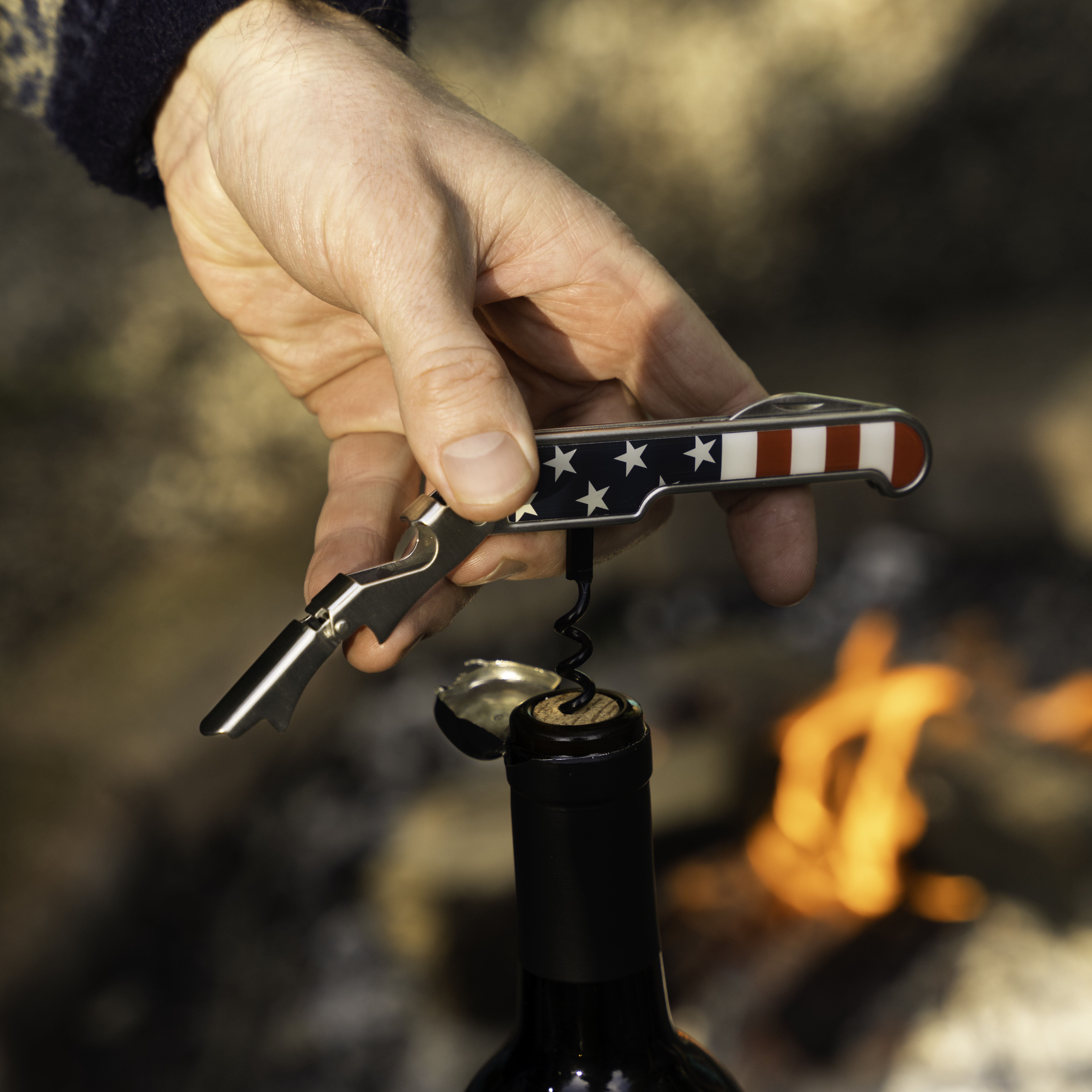 Foster & Rye® American Flag Corkscrew 5