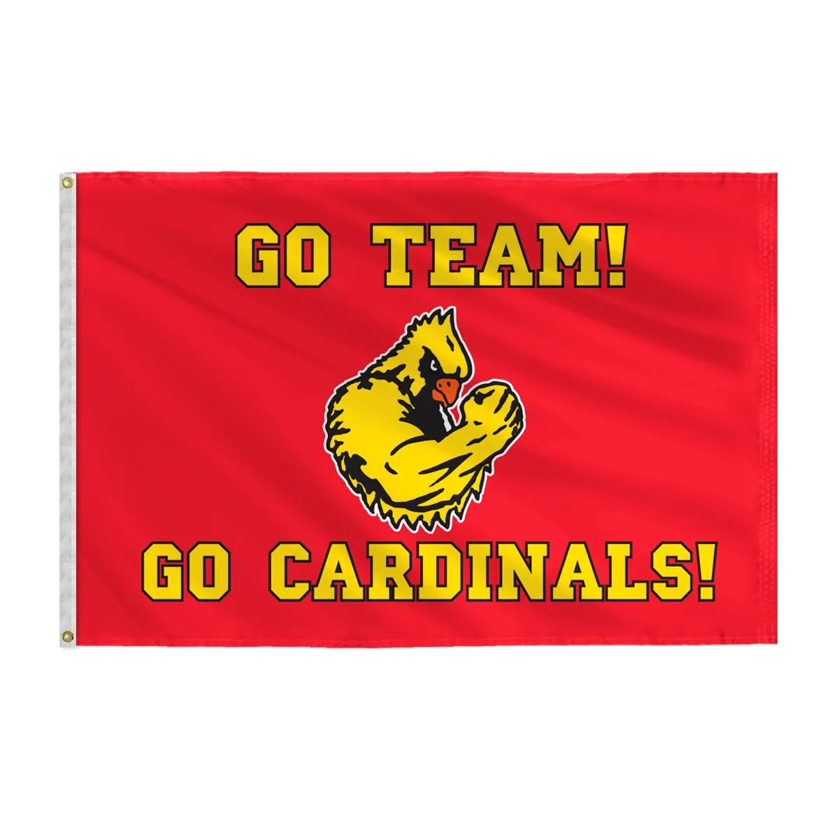 Cardinal Mascot Flags 3