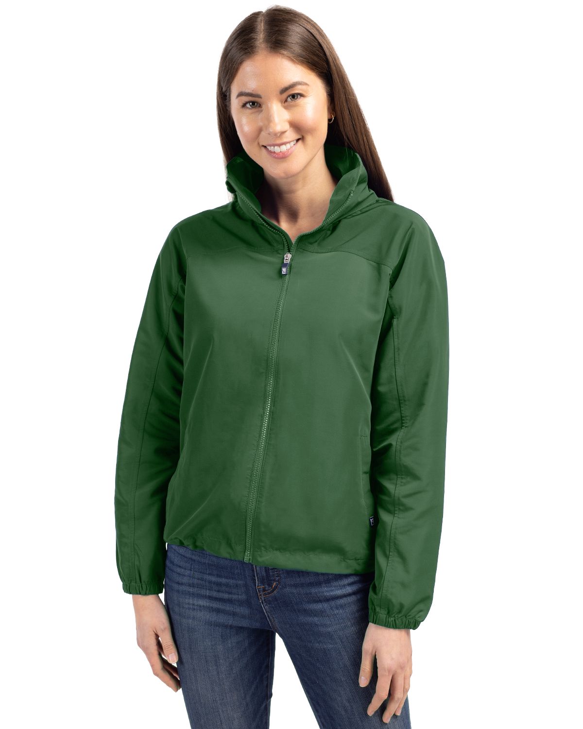 Cutter & Buck Charter Recycled Packable Womens Full Zip Jacket? 81