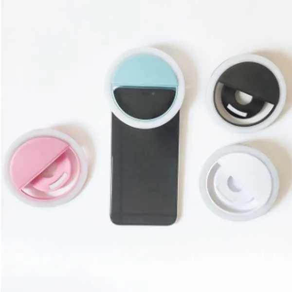 Rechargeable Portable Clip-on Selfie Ring Fill Light 4