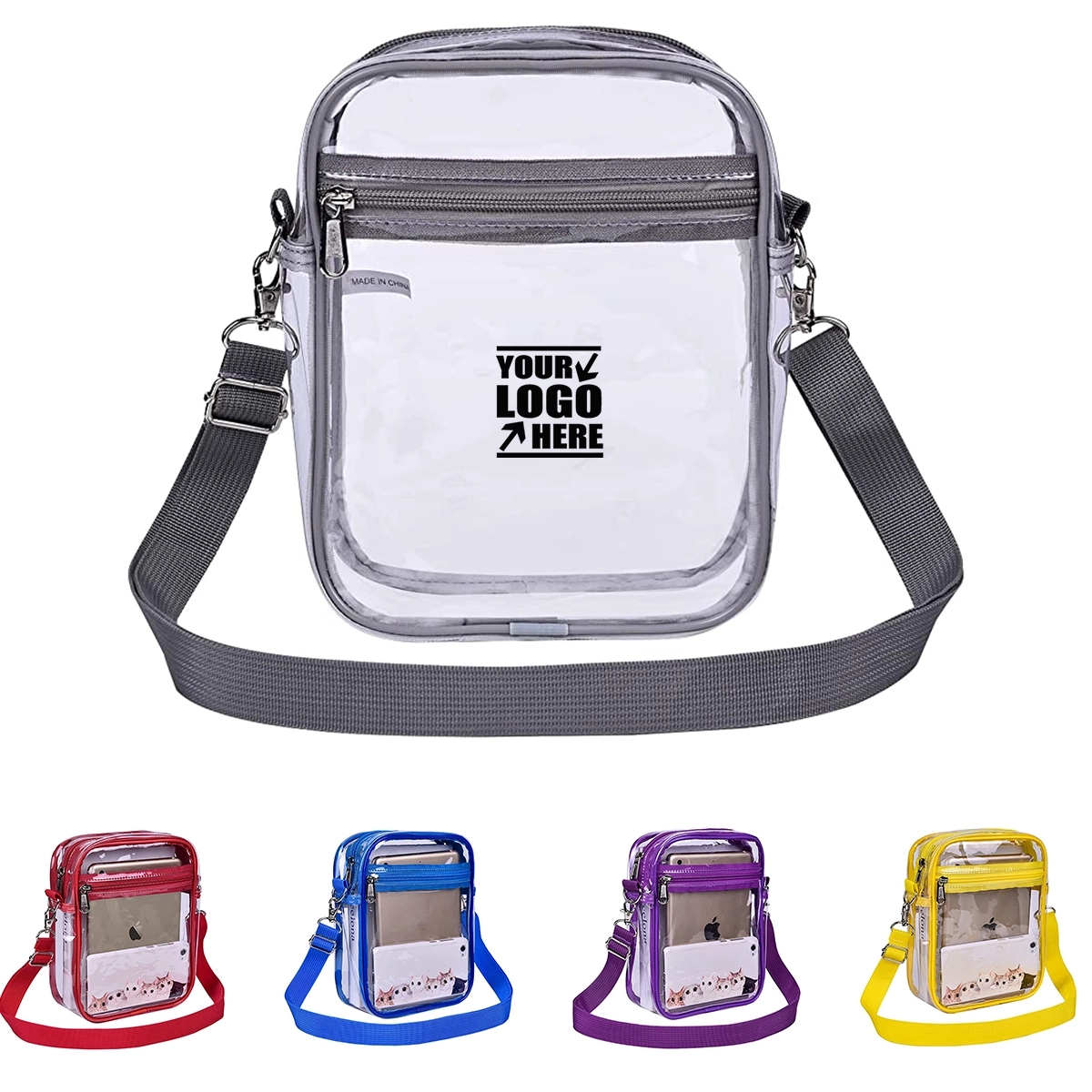 Clear Messenger Bag for Work & Business Travel 4
