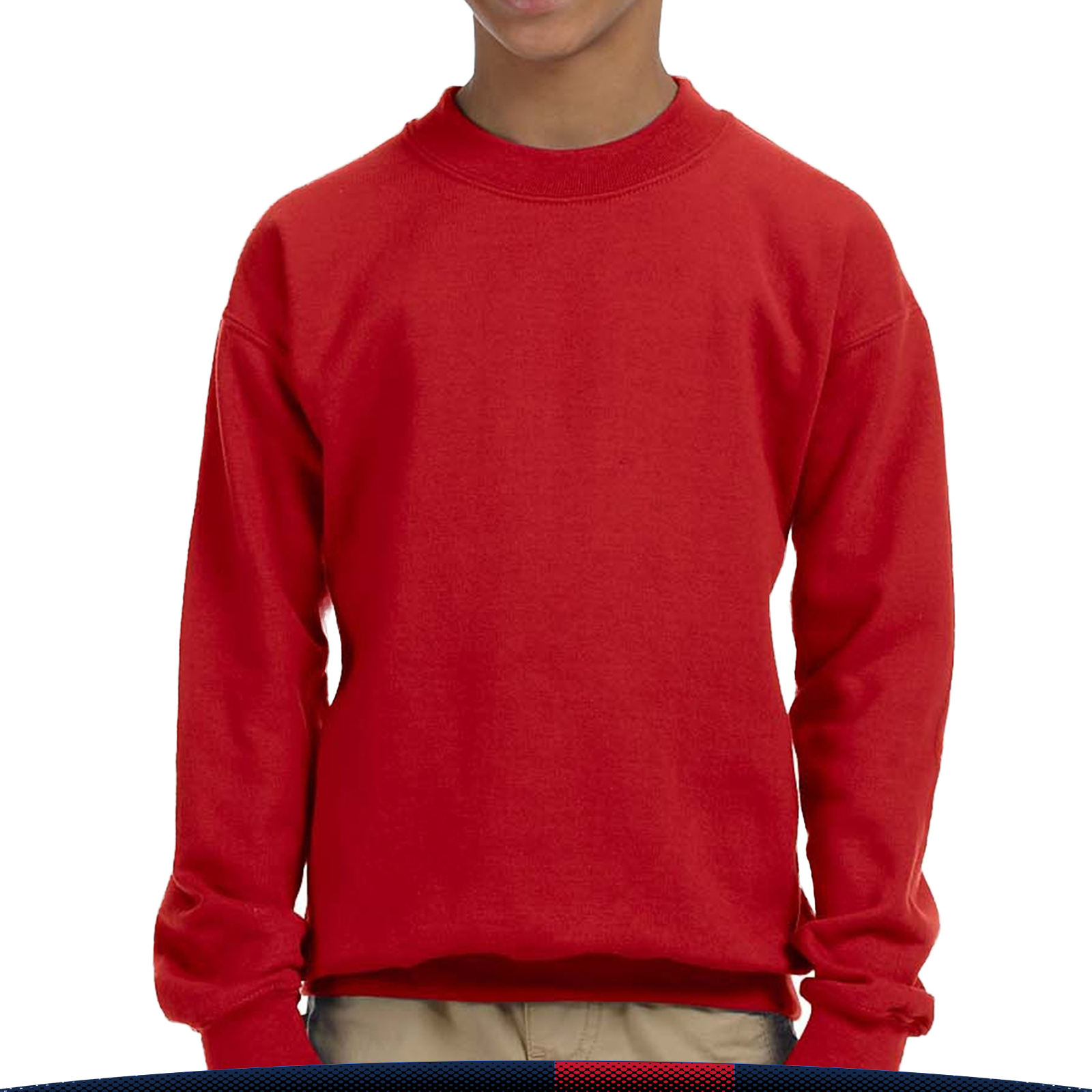 Gildan® Youth Cotton Crewneck Sweatshirts 11