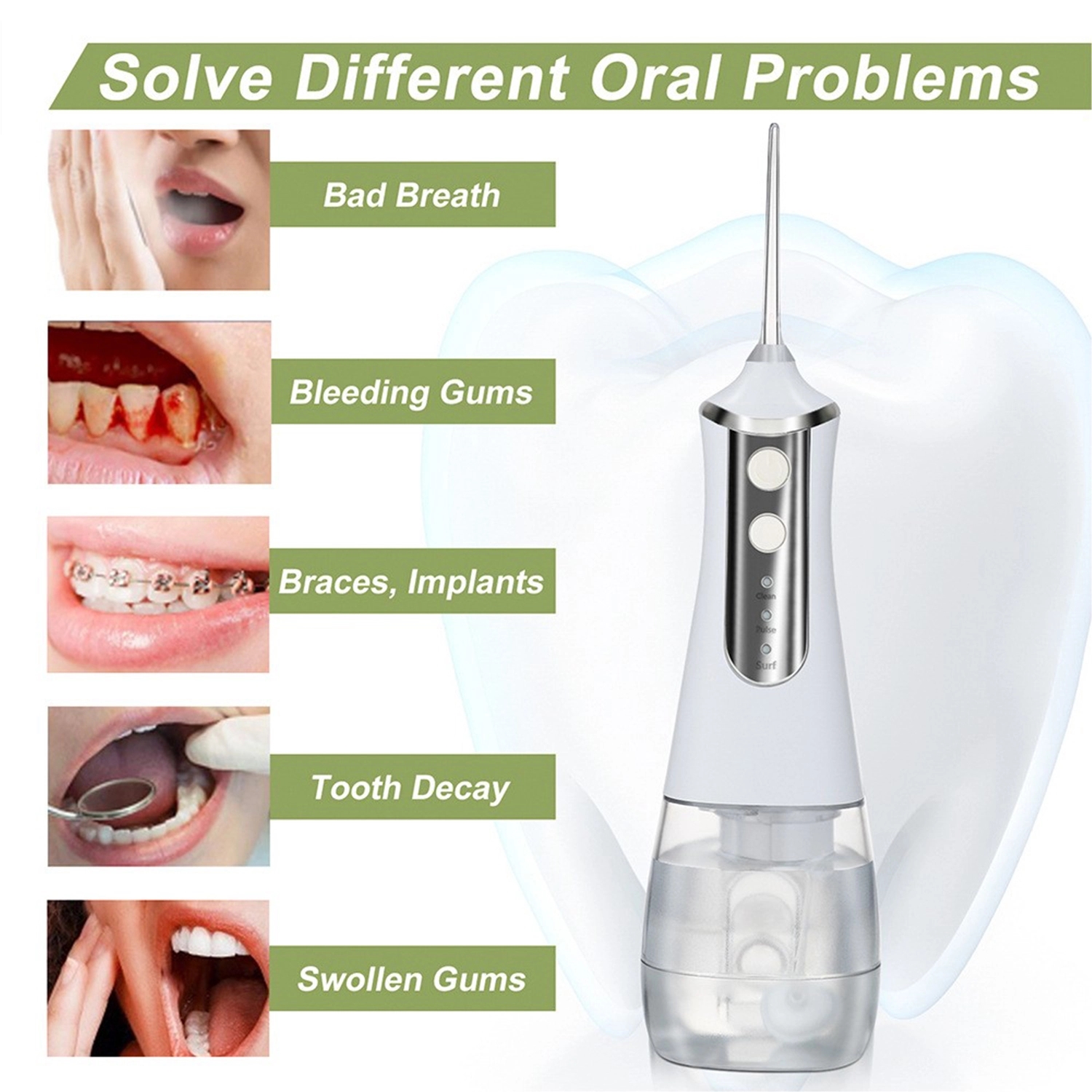 3 Modes Dental Oral Irrigator 8