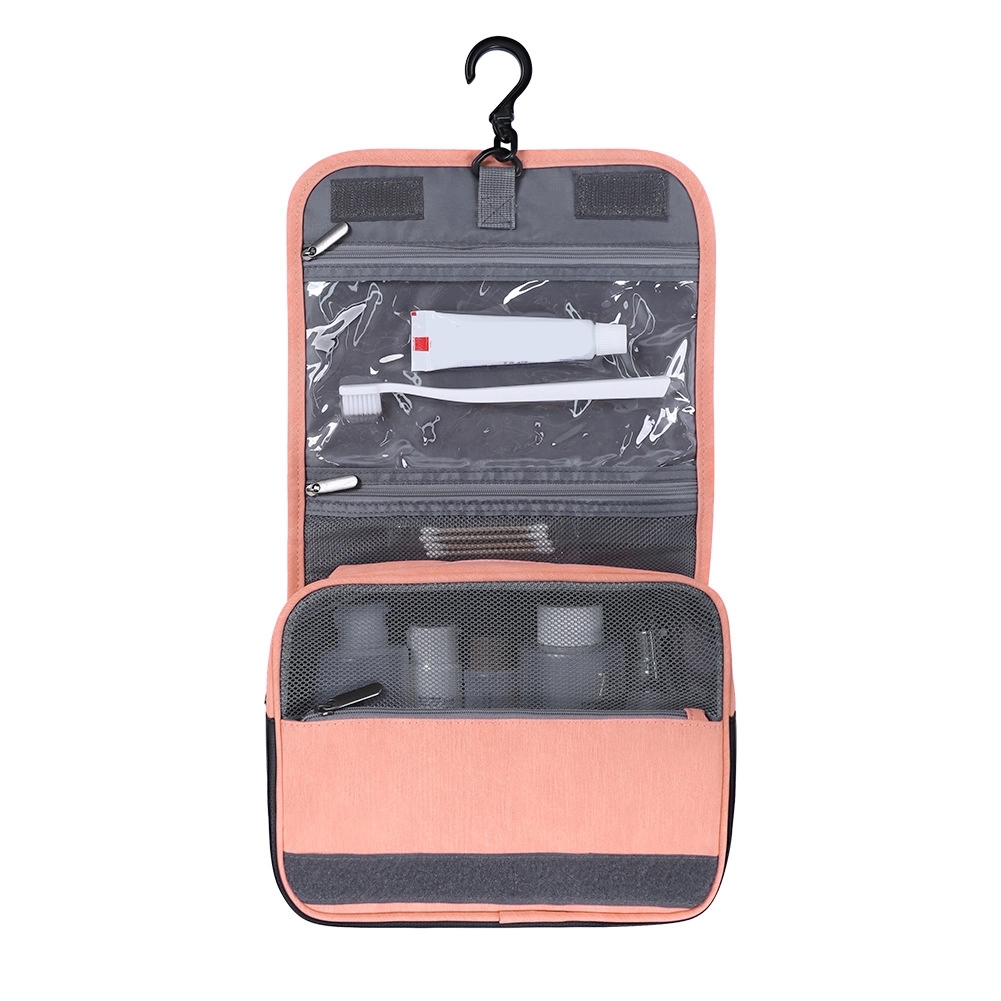PU Hanging Travel Toiletry Bag & Makeup Cosmetic Organizer 10