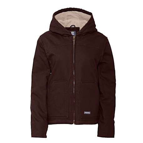 Berne Sherpa-Lined Softstone Duck Hooded Jacket 35