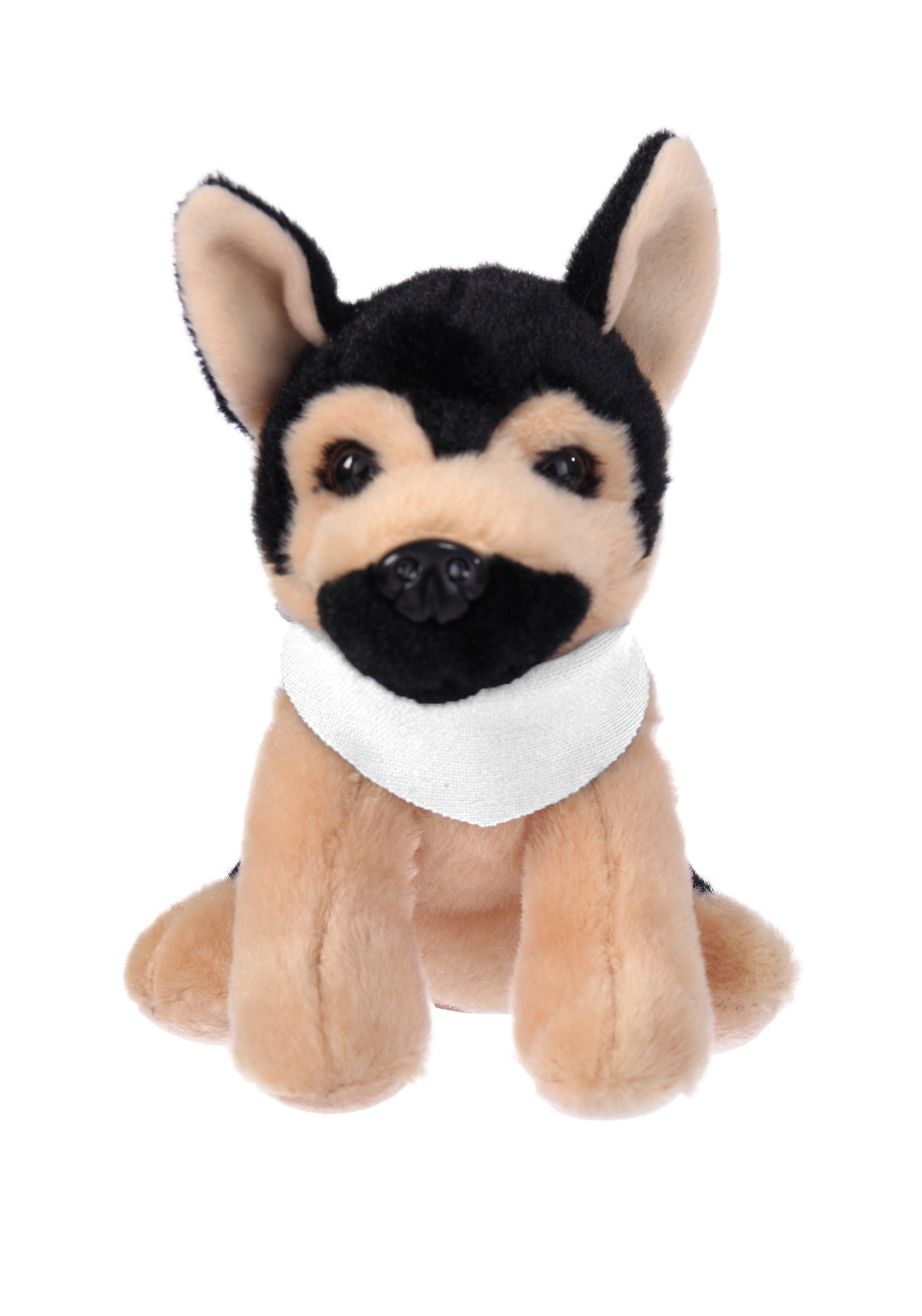 Soft Plush German Shepherd with Bandana 2