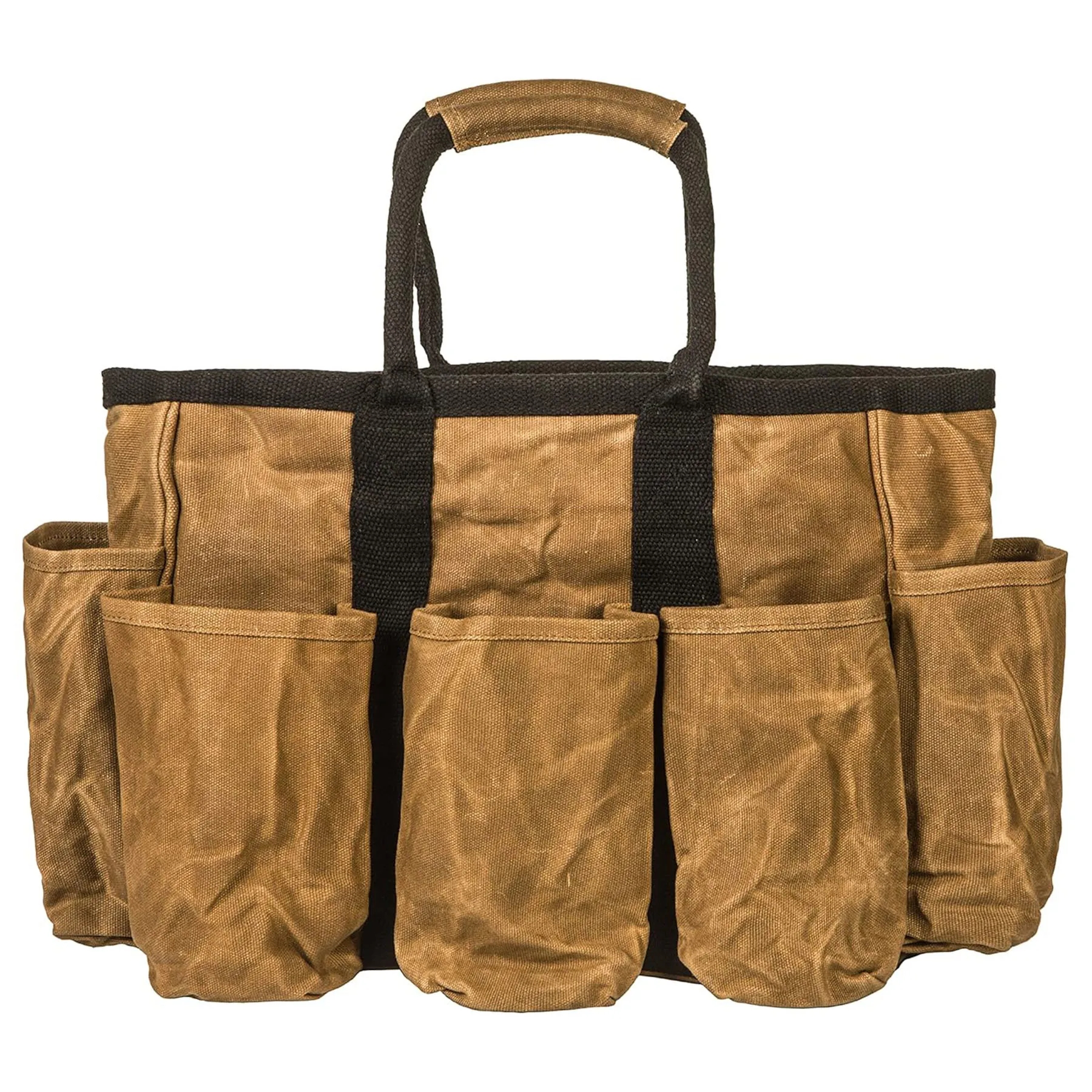 14" Waxed Canvas Garden Tool Bag 1