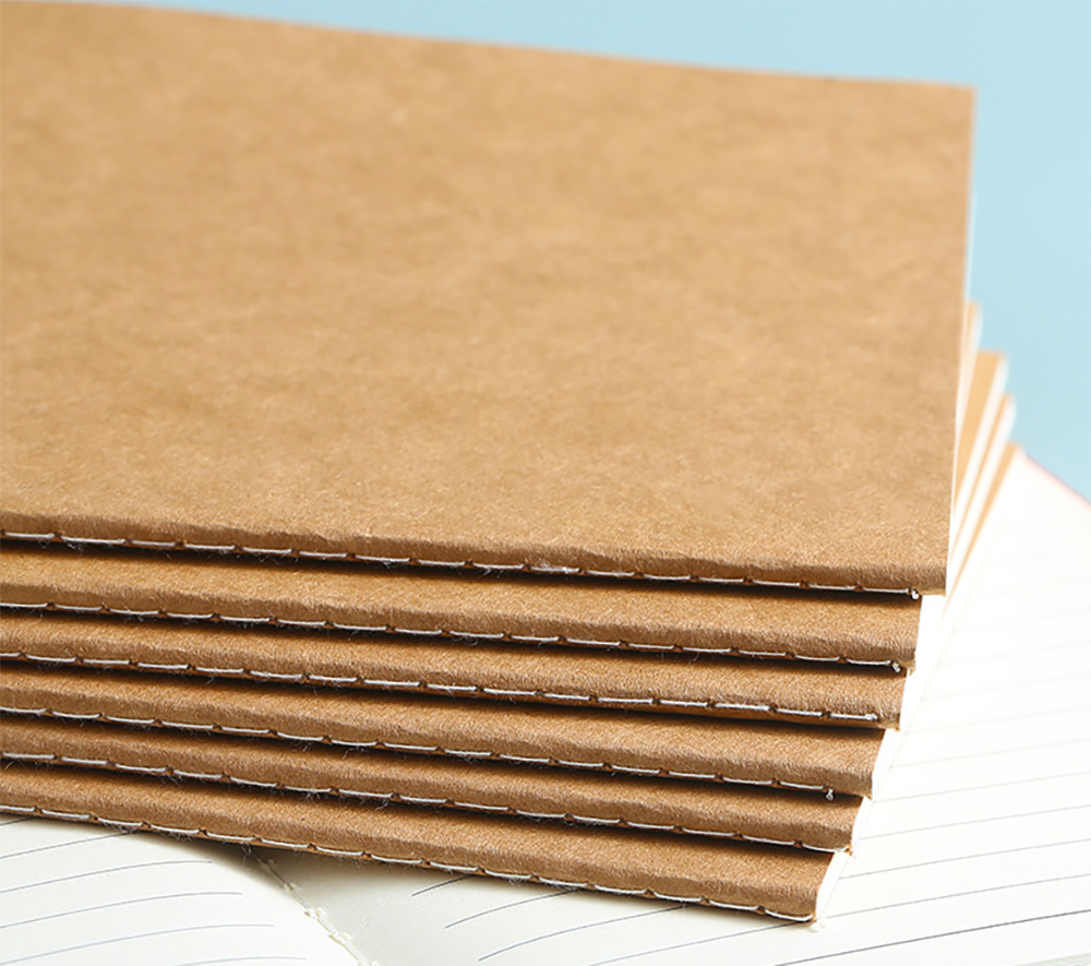 A5 Notebook with Thick Kraft Cover 3