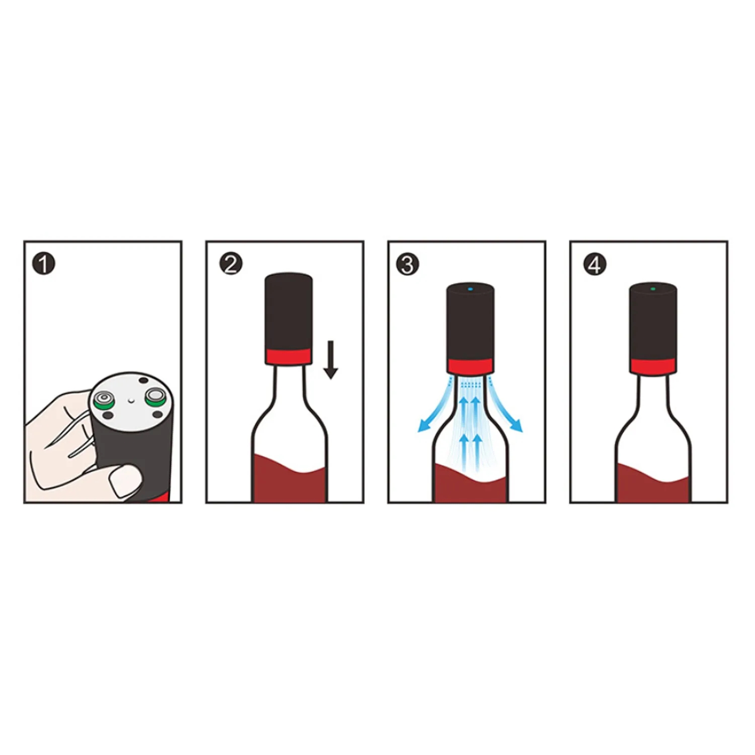 Electric Vacuum Wine Stopper 6