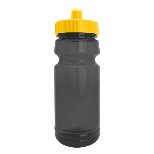 Cycle 24oz Recycled Transparent Bike Bottle w/Push-Pull Lid 21