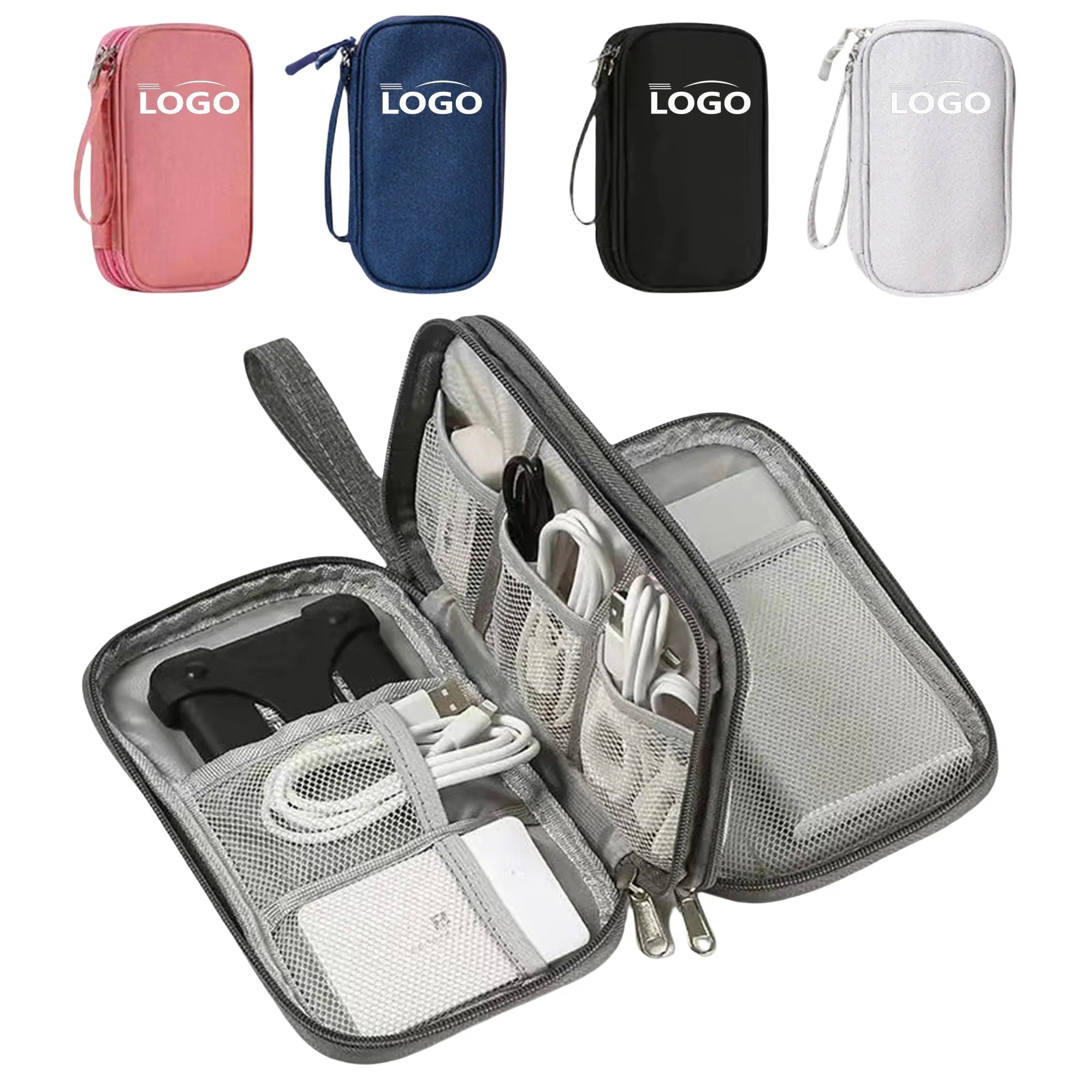 Double-layer Digital Accessories Storage Bag