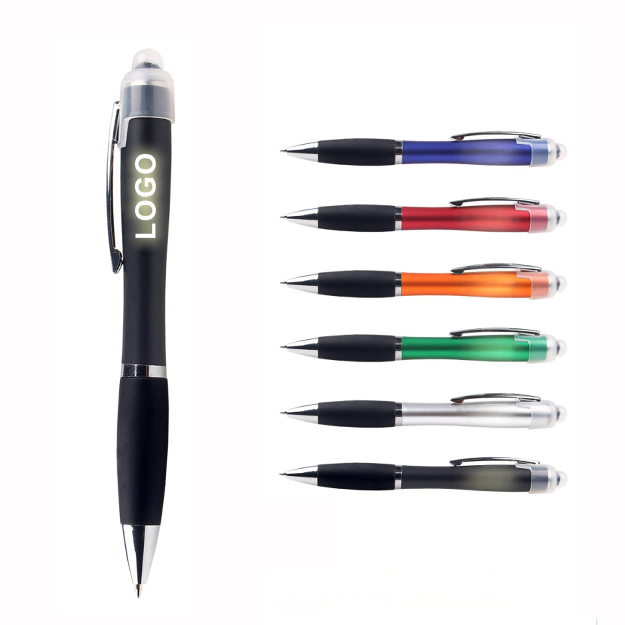 Light-Up Logo Stylus Pen 3 in 1