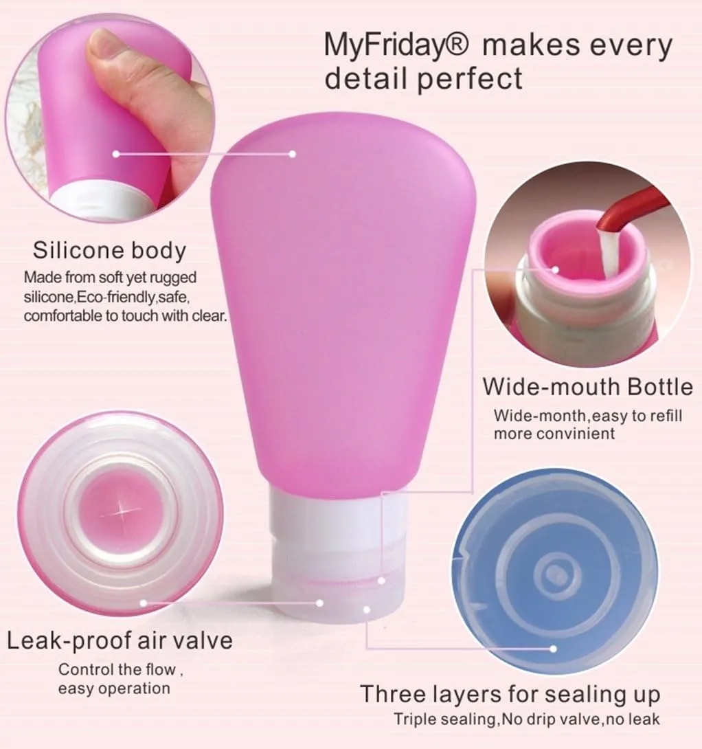 Silicone Travel Bottles 6