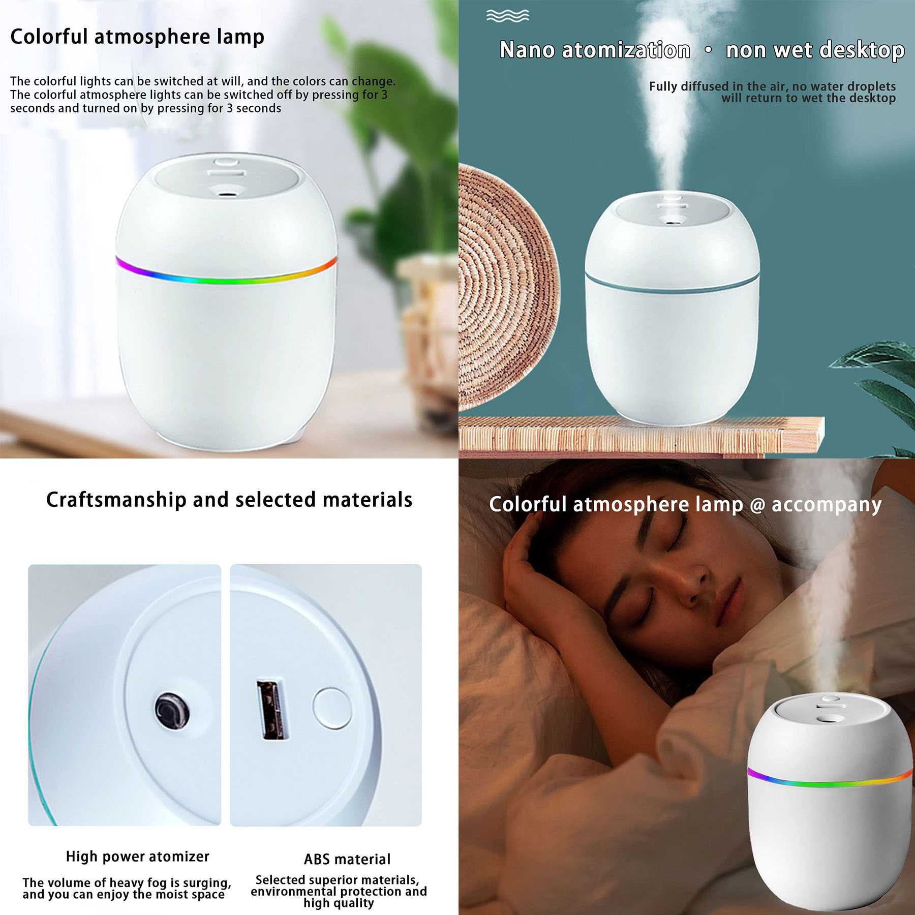 Quiet Cool Mist Humidifier For Bedroom And Office 2