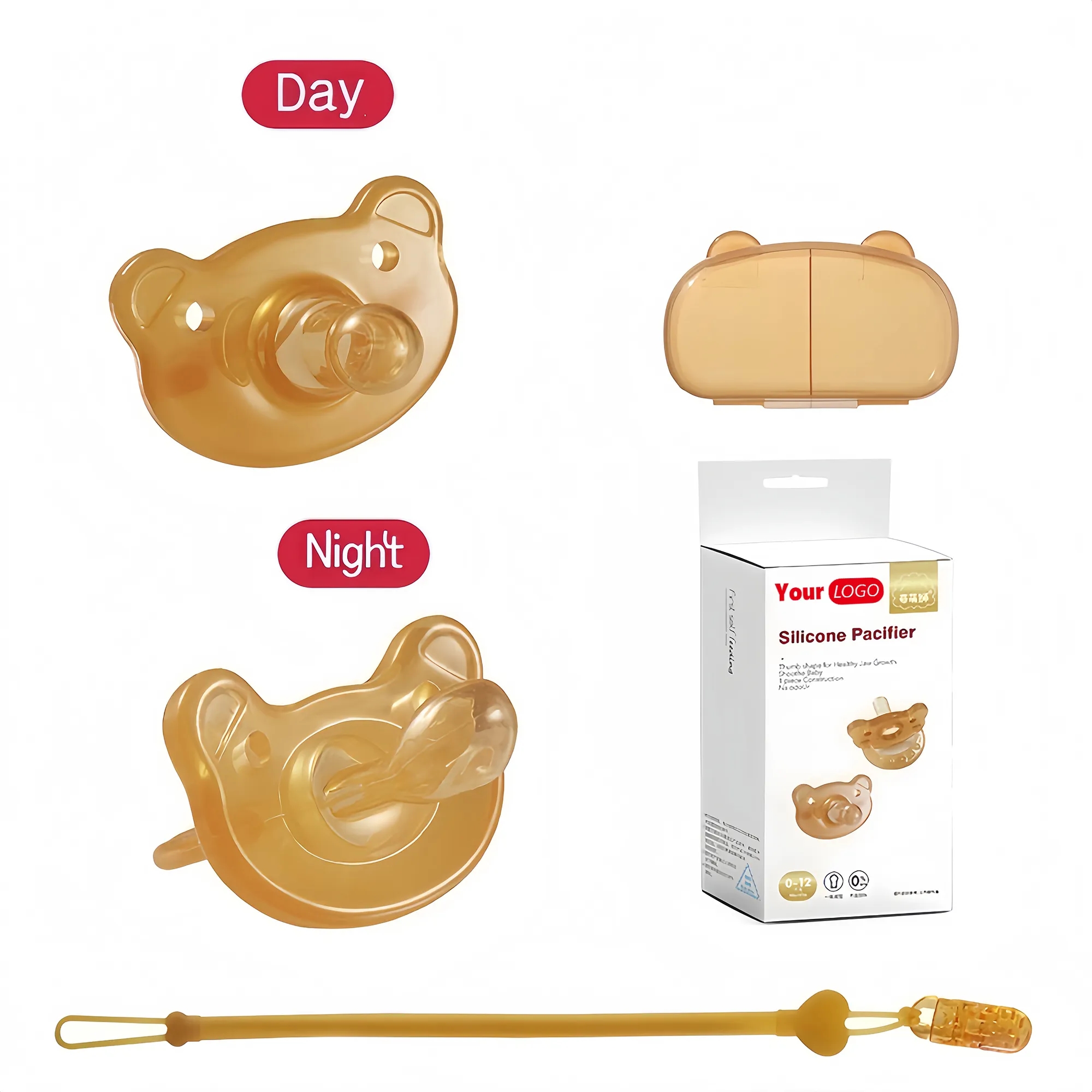 Assembly Liquid Silicone Soothing Pacifier