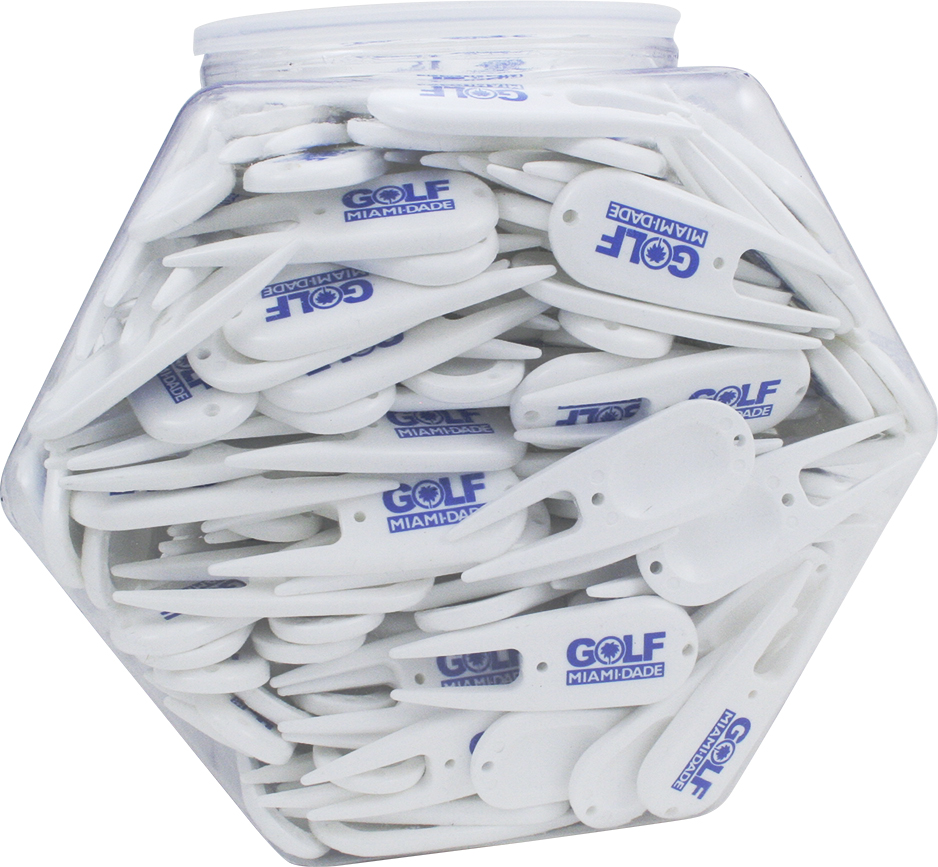 Trade Show Display Bowl w/Divot Tools