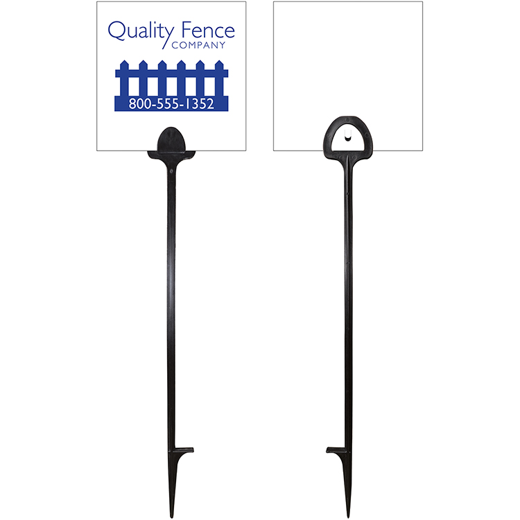 6" x 6" Value Marking Signs - One Color, Front Only 2