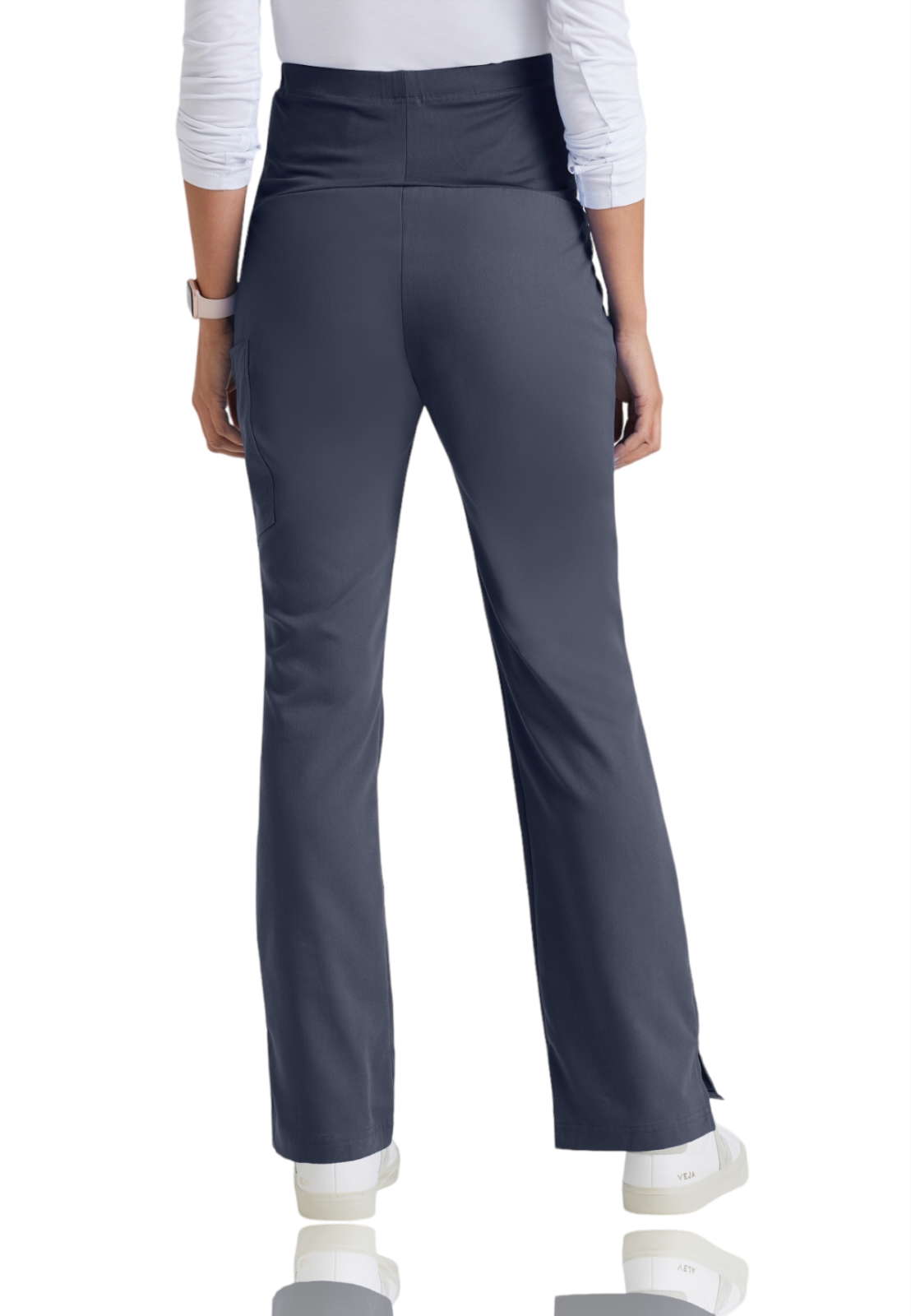 Grey's Anatomy Classic - Women's One-Pocket Lilah Maternity Scrub Pant 4