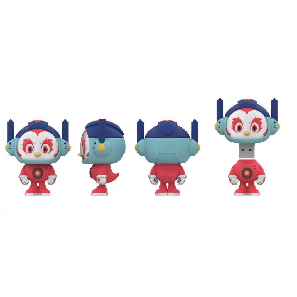 Custom 2D/3D PVC USB2.0 Flash Drive (8GB) 4