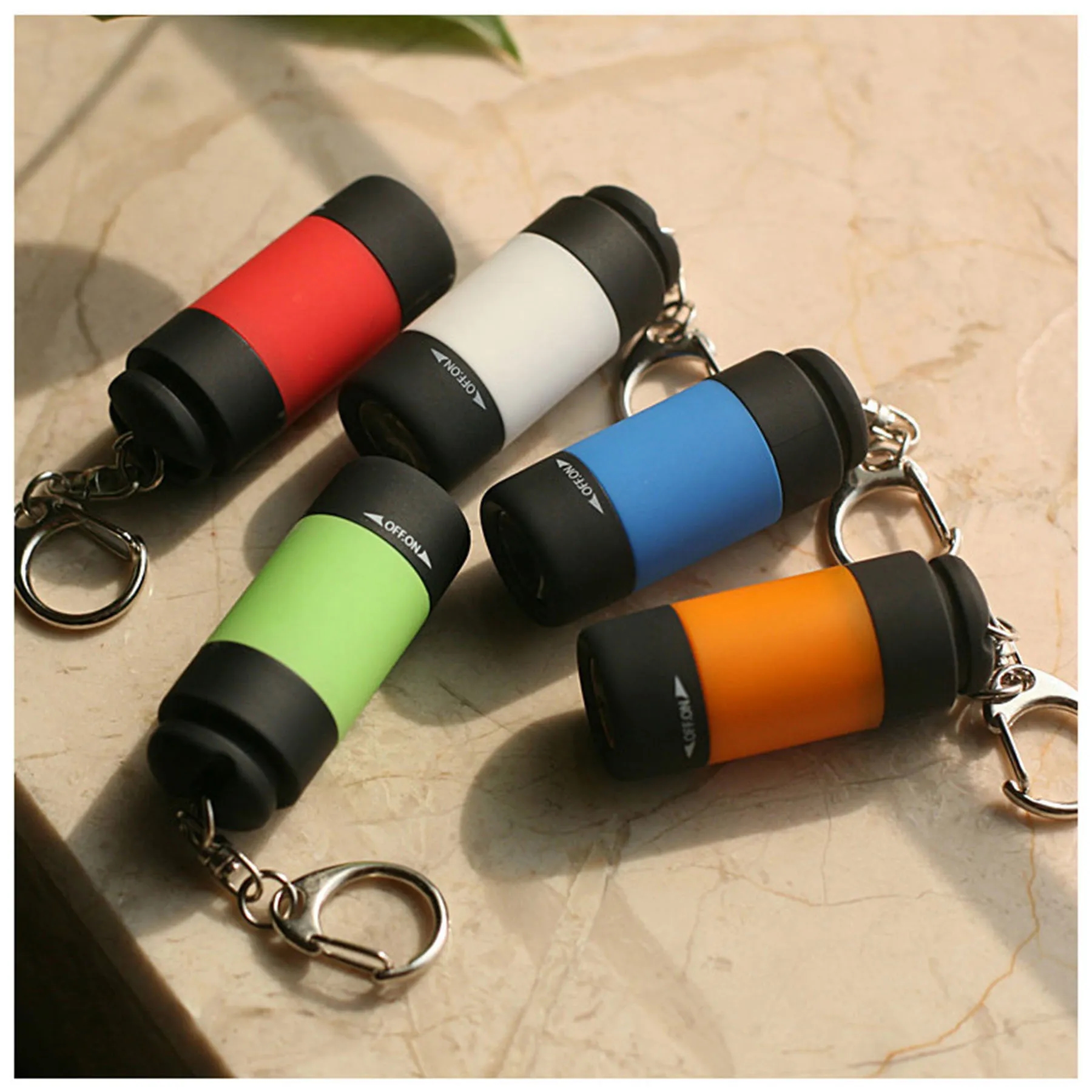 USB Mini Rechargeable Flashlight 4