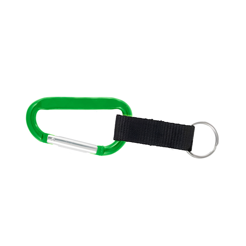 Carabiner W/ Woven Strap 18